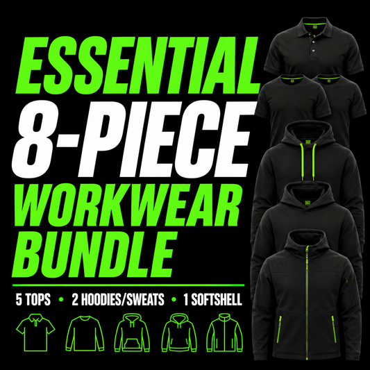 Essential 8-Piece Workwear Bundle